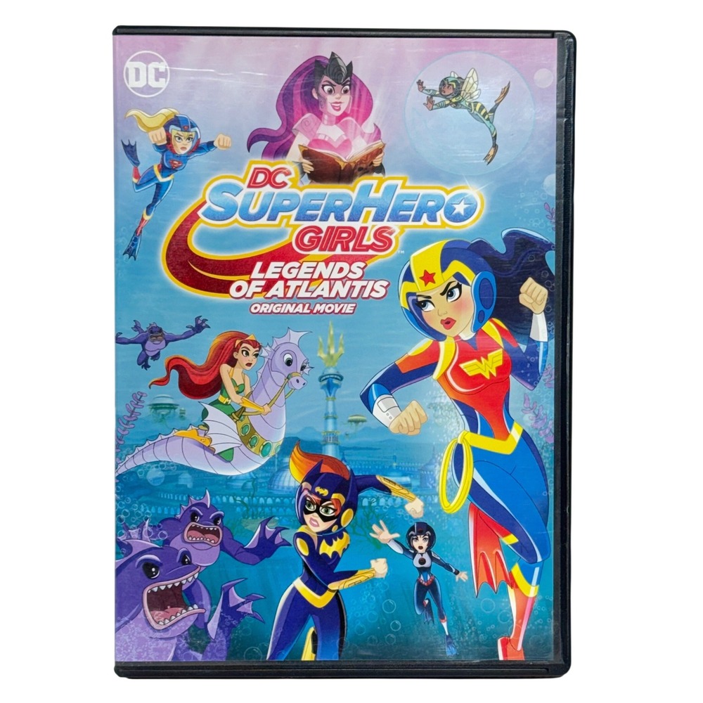 DC Super Hero Girls: Legends of Atlantis Original Movie DVD
